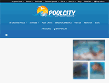 Tablet Screenshot of poolcitynj.com